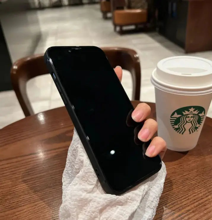 Matte Cross Protective Case for iPhone